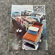 1969 Ford Trucks and All Purpose Utility Vehicles Original Dealer Brochure 69