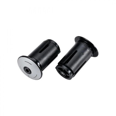 BBB Cycling end caps aluminum ScrewOn Alu 18 - reflektierende Lenkerendkappen...