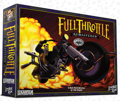 Full Throttle Remastered Collectors Edition w/ Game (Limited Run Games) Xbox One