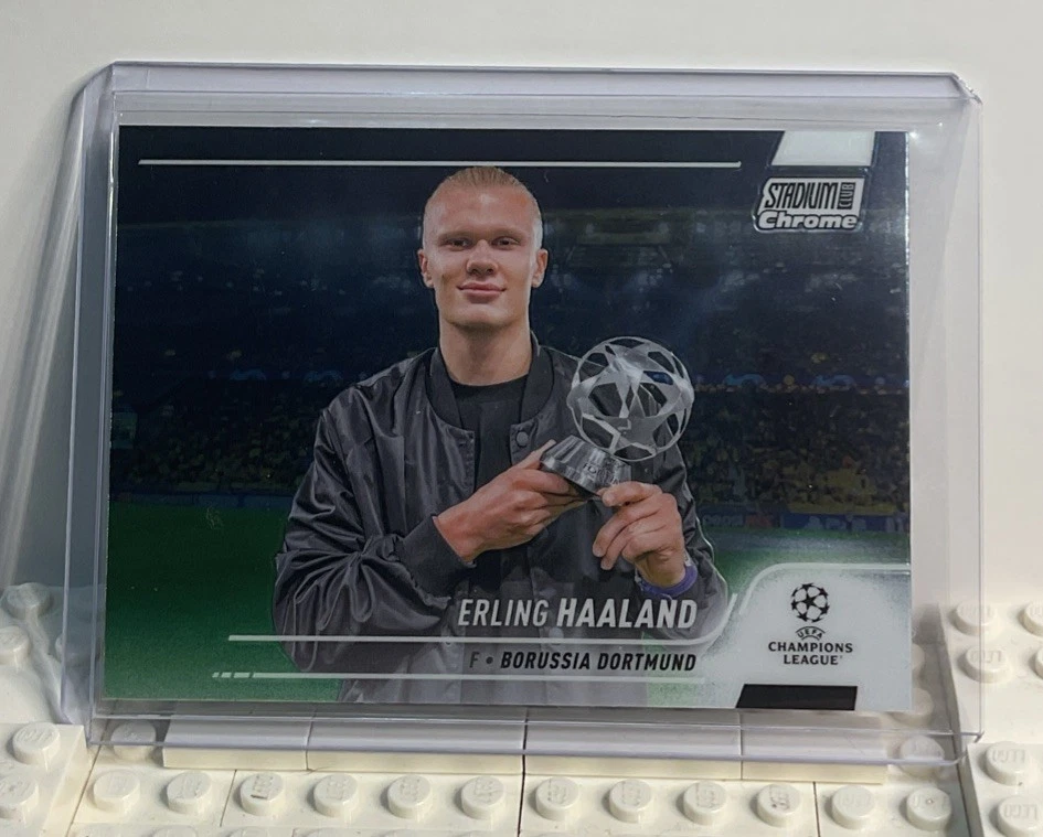 stadium chrome ハーランド　ノーマル 2021-22 Topps Stadium Club Chrome UCL Erling Haaland #46 for sale