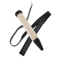 Badminton Racket Wooden Handle - Replacement Nonslip Grip for Easy Repair