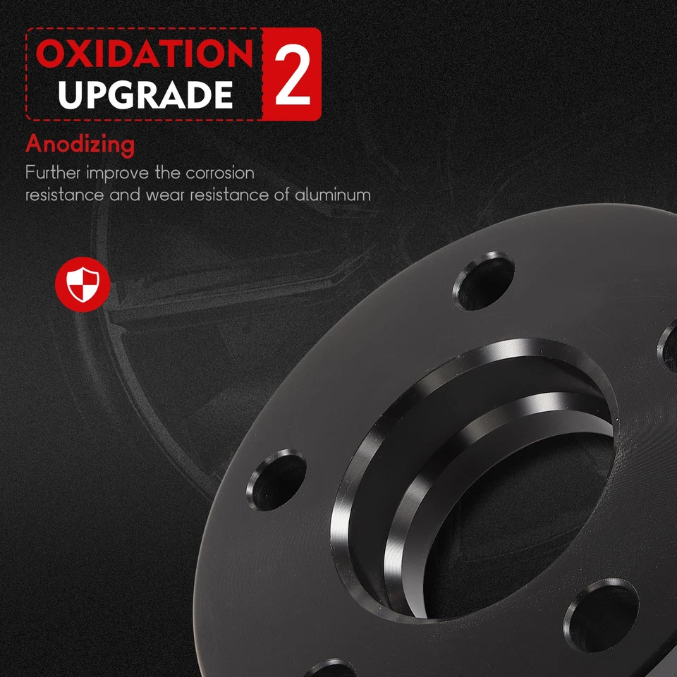 2 piezas espaciadores de rueda 5x112 mm 20 mm para Mercedes-Benz A150 A200 B160 C160 C400 C350 Foto 4 de 4