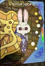 Card Fun Joyful Disney 100 HY100-UR1O Judy Hopps Stained Glass