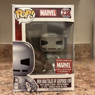 Funko Pop 238 Iron Man(Tales of Suspense #39) Marvel Collector Corps