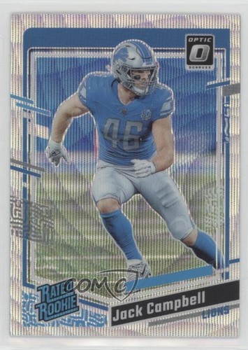 2023 Panini Donruss Optic Rated Wave Prizm /300 Jack Campbell #235 Rookie RC b8k