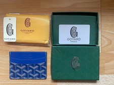 Kartenetui Blau  Neu Mit Box