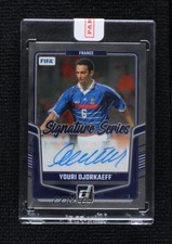 2024-25 Panini Donruss FIFA Signature Series Youri Djorkaeff #SS-YD Auto 16wc