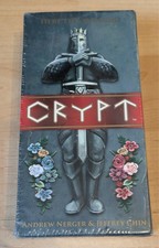 Crypt small board game w/ unique dice + set collection mechanics. New in shrink