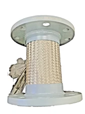 4"x 9"Flanged Short stainless  Braided Flex Connector G5