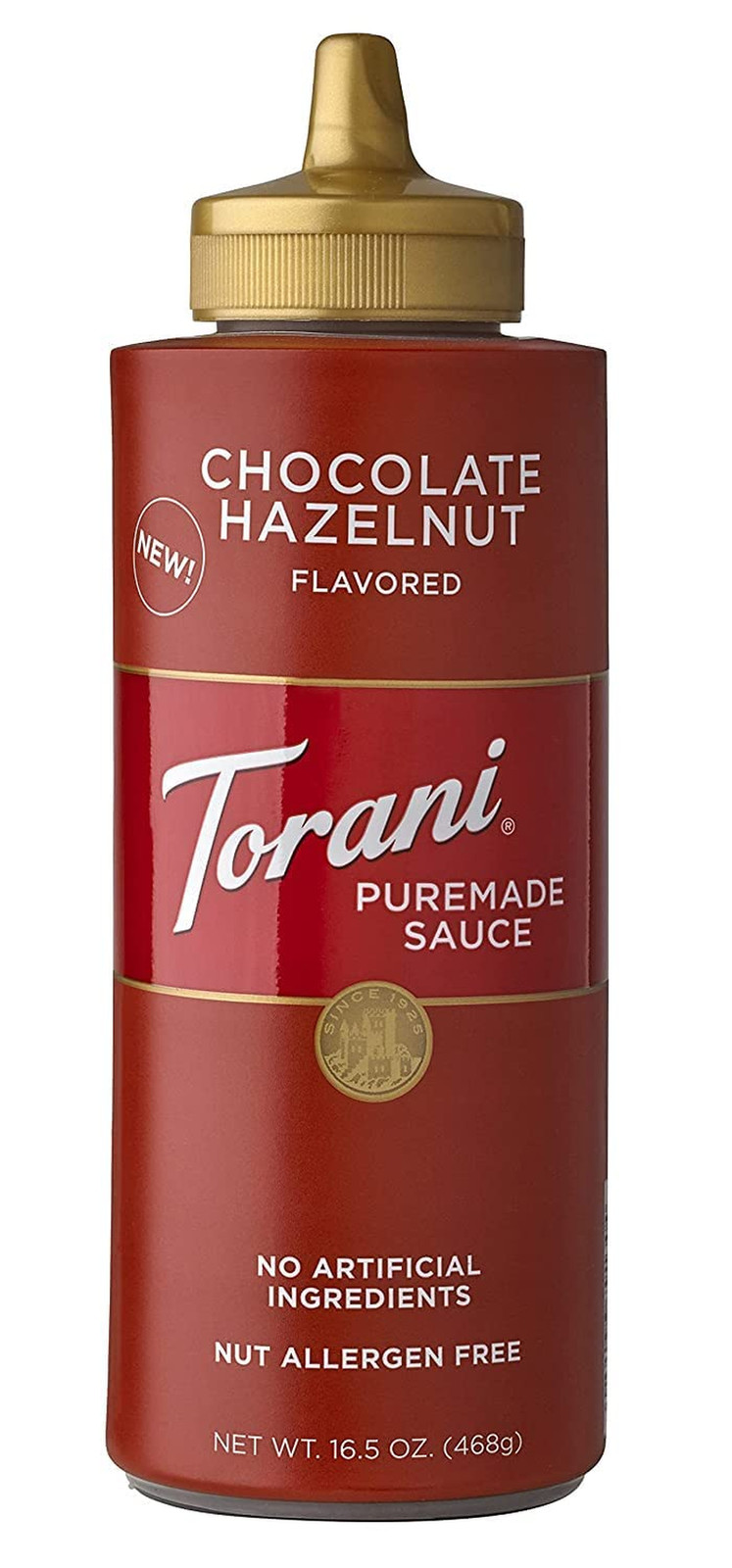 Torani Puremade Chocolate Hazelnut Sauce 16.5 OZ