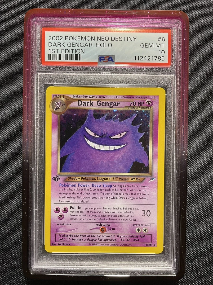 Gengar Pokémon TCG Professional Sports Authenticator (PSA) Neo