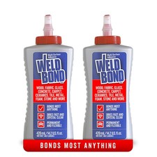 Weldbond Multi-Surface Non-Toxic Adhesive Glue, Bonds Most Anything Wood Glu...