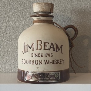 Jim Beam 1.75L Jug Decanter - RARE Vintage JUG Original Decor