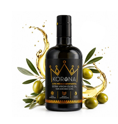 Natives Olivenöl extra 500 ml Griechisch Korona Ultra Premium Koroneiki