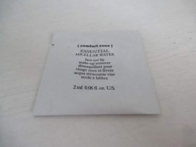 Comfort Zone Essential Micellar Water face eye lip make-up remover 2ml