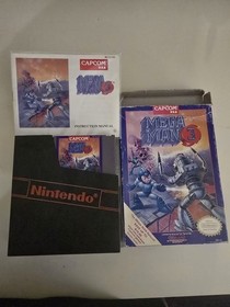 Mega Man 3 (Nintendo NES), Tested, Complete, CIB Ships Fast Megaman