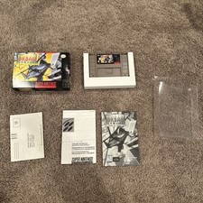 Urban Strike SNES | CIB+ Reg Card Owners Guide | Tested | Near Mint Box