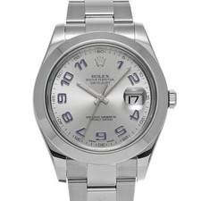 ROLEX Datejust Ii 116300 Silber Gehäusegröße 41×41mm Herrenuhr gebraucht #12132