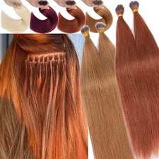 CLEARANCE Nano Ring Hair Extensions Thick Real Human Remy Hair Mini Nano Hair