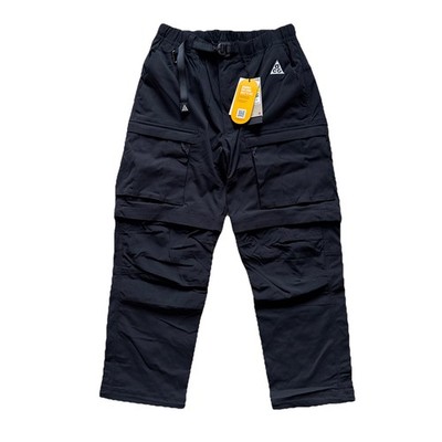Nike ACG Small Smith Summit 2 In 1 Cargo Pants FN0428-010 Black NWT $195