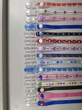 2X Dummy Pacifer Clips Boys Girls
