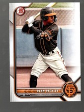 2022 Bowman Draft #BD-108 Ryan Reckley