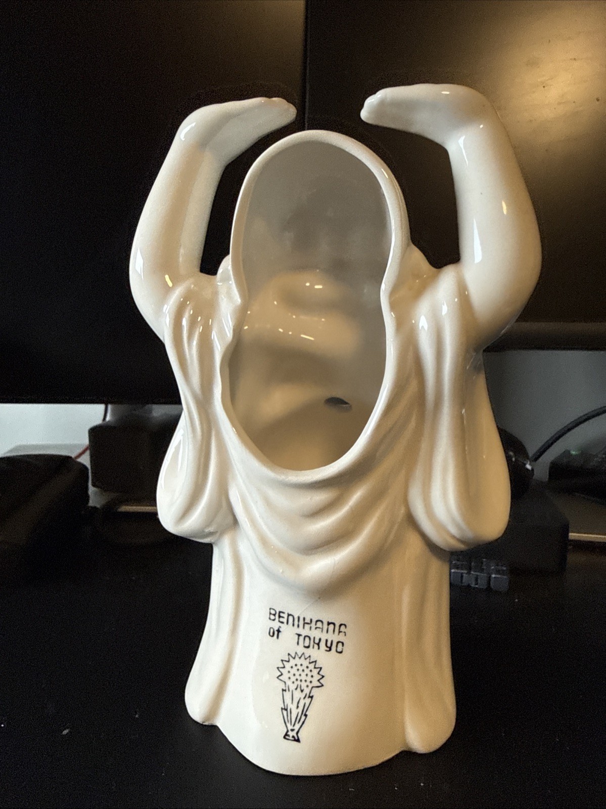 Benihana Happy Buddha Ceramic Drinkware Novelty Tumbler Tiki Mug Cup thumbnail 5