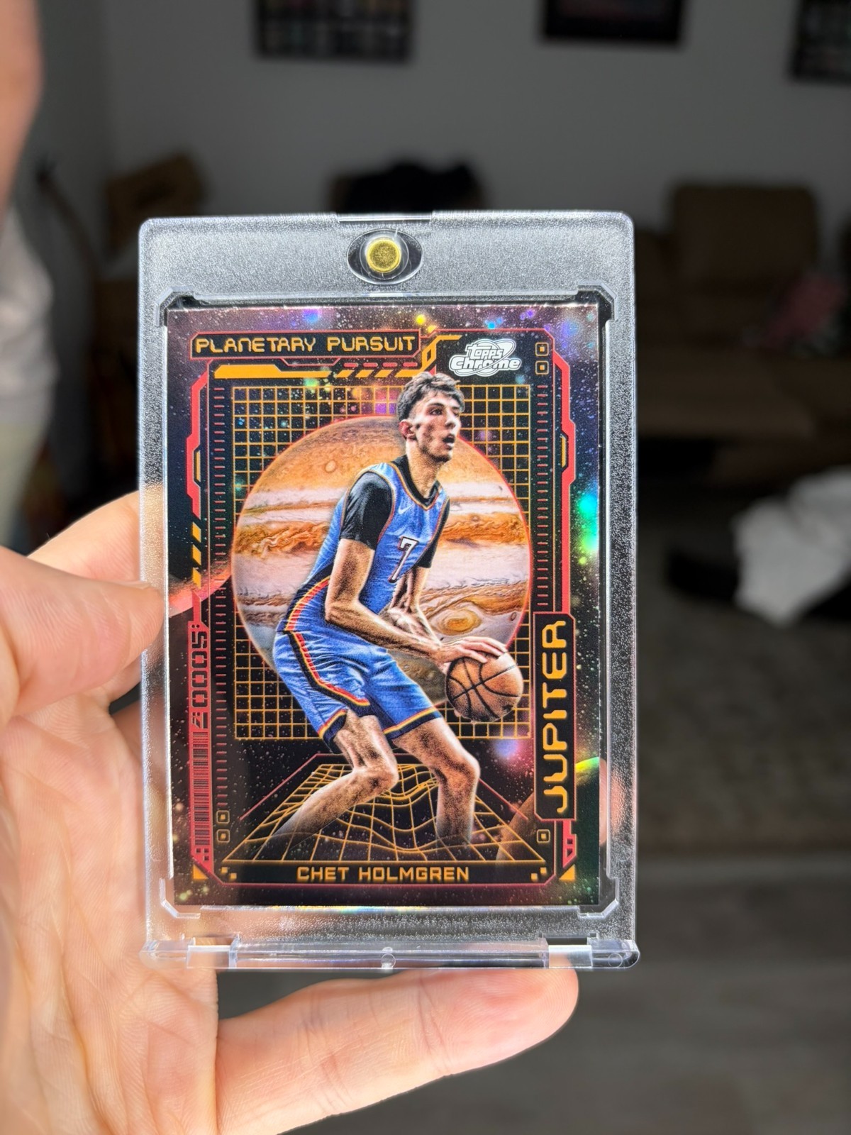 2023-24 Topps Cosmic Chrome Planetary Pursuit Jupiter Chet Holmgren 1:7,187