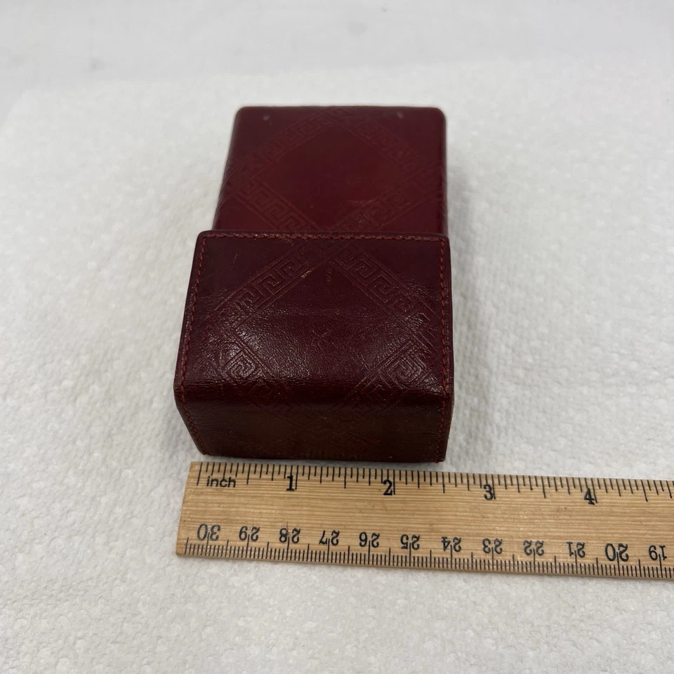 Yves Saint Laurent Paris / YSL - Bolsa de cuero vintage / estuche para cigarrillos Foto 4 de 4