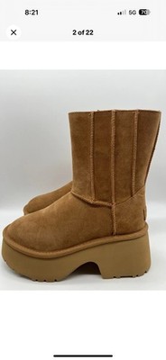 UGG Classic Twin Seam New Heights Boot Chestnut 1158313 Women's