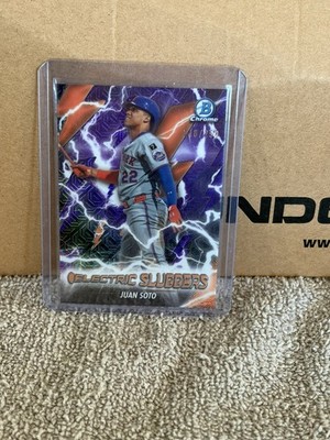 2026 Bowman Juan Soto  Purple Mojo Bowman Chrome Electric Sluggers /250 ES-7