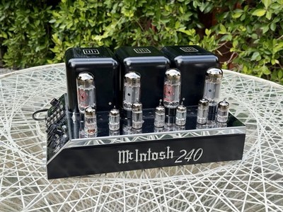 McIntosh MC240 MC-240 Stereo Tube Amp 6L6 12AX7 - TECH SERVICED & CLEANED