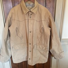 Vintage Schaefer Outfitter Original Drifter Canvas Coat Made In USA-Mens M #204