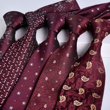 Men's Tie Formal Business Wedding Jacquard Necktie 8cm Gentleman Party with Box