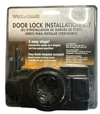 Vulcan DIY 3 Easy Step Door Lock Installation Kit
