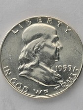 1959-P United States, Franklin Half Dollar (#2)