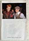 HOWARD JONES & THOMAS DOLBY 1985 Japan Magazine Clipping PL 5M