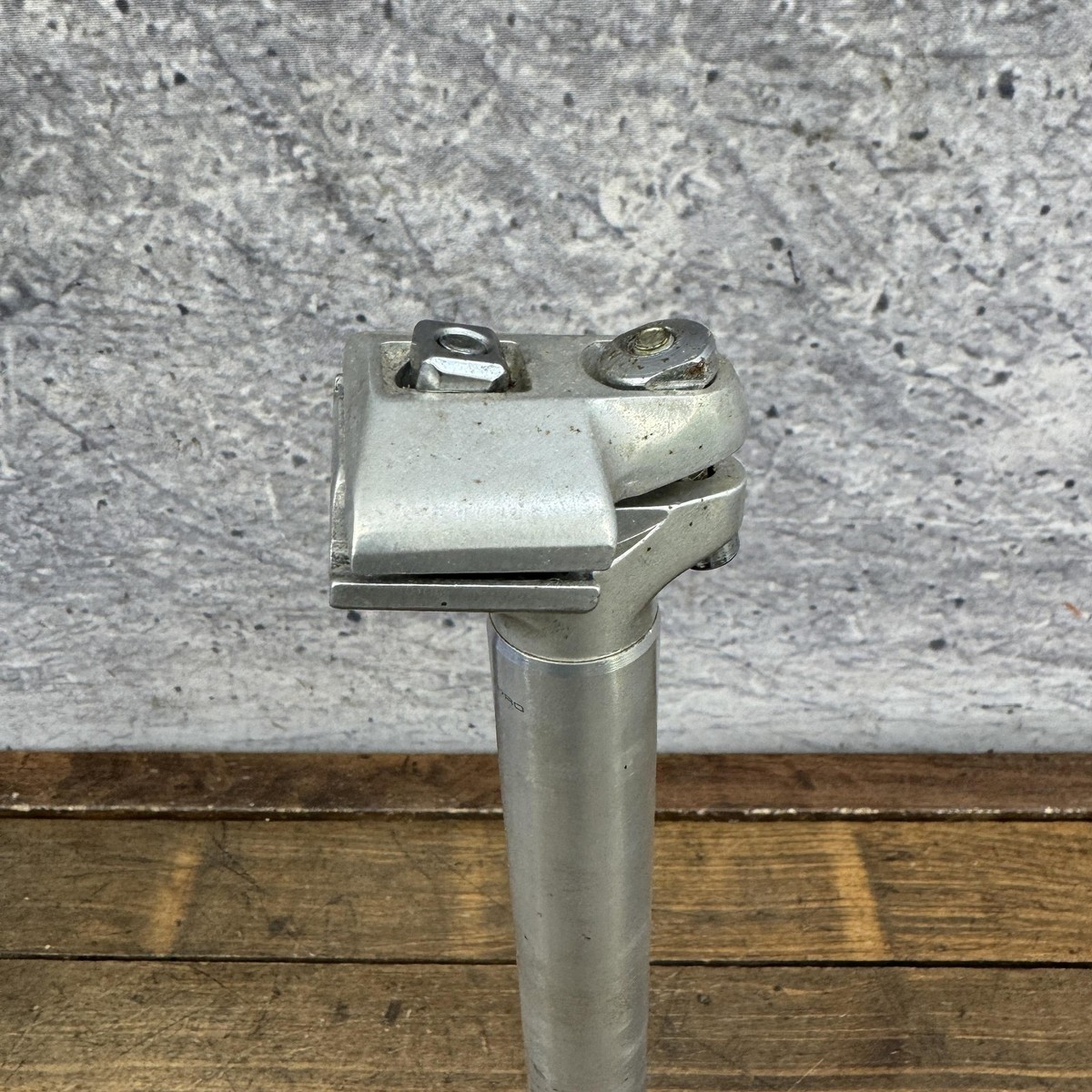 Vintage Suntour Superbe Pro Seatpost 27.2mm Silver Alloy Japan