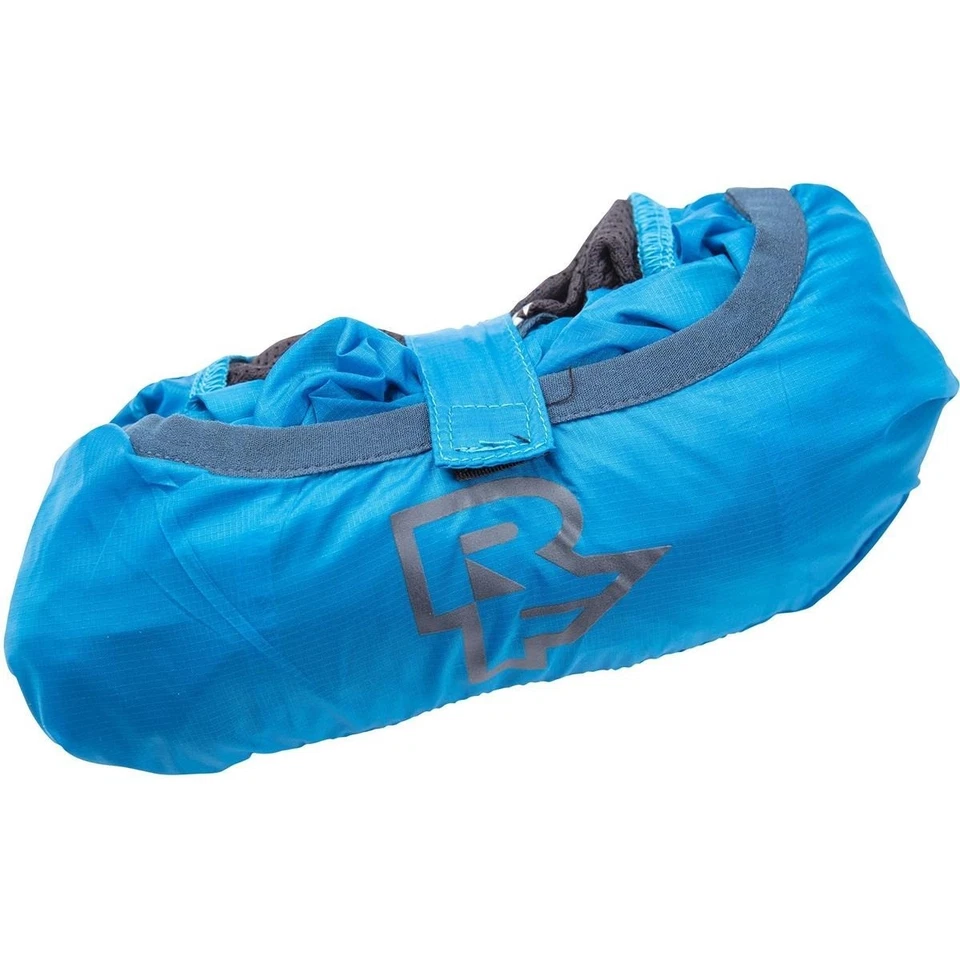 Chaqueta para mujer Race Face Nano súper delgada/ligera, azul real, mediana Foto 3 de 3