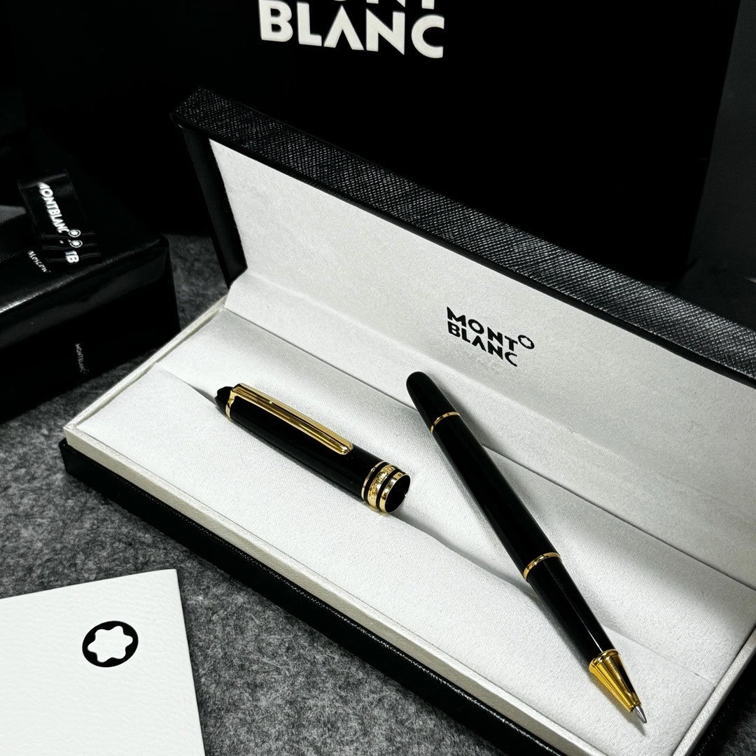 Montblanc Meisterstück Classique 163R Black Gold Rollerball Pen