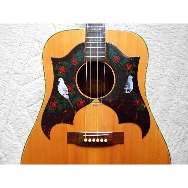 Acoustic Guitar Hillbilly W-60 70's Kiso Suzuki Violin Vintage