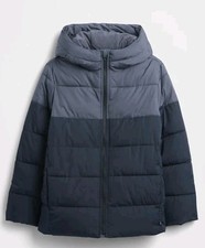 Kids Gap Boys Cold Control Puffer Jacket Coat XXL Blue Long Sleeve Lightweight