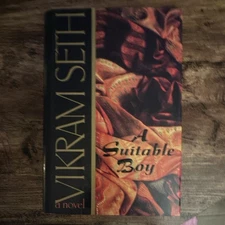 A Suitable Boy by Vikram Seth Hardcover 1993 HarperCollins Dust Jacket
