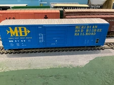Meridian & Bigbee 5169 Evans 5277  50’ SD Boxcar ExactRAIL EE1504-2 HO 1/87 NEW