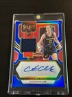 Caitlin Clark 2024 Panini Select Blue Prizm #/49 Rookie RC RPA