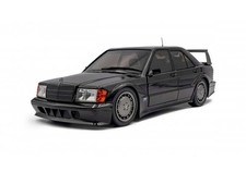 1990 Mercedes-Benz 190 (W201) EVO II Black Diecast 1:18 Scale Model - Solido