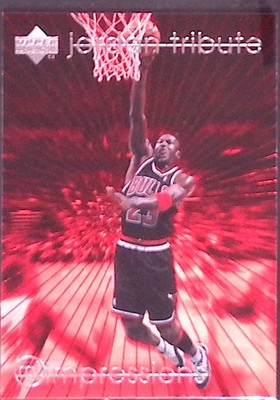 1997-98 Upper Deck Michael Jordan Tribute #MJ31 HOF Chicago Bulls NBA Basketball