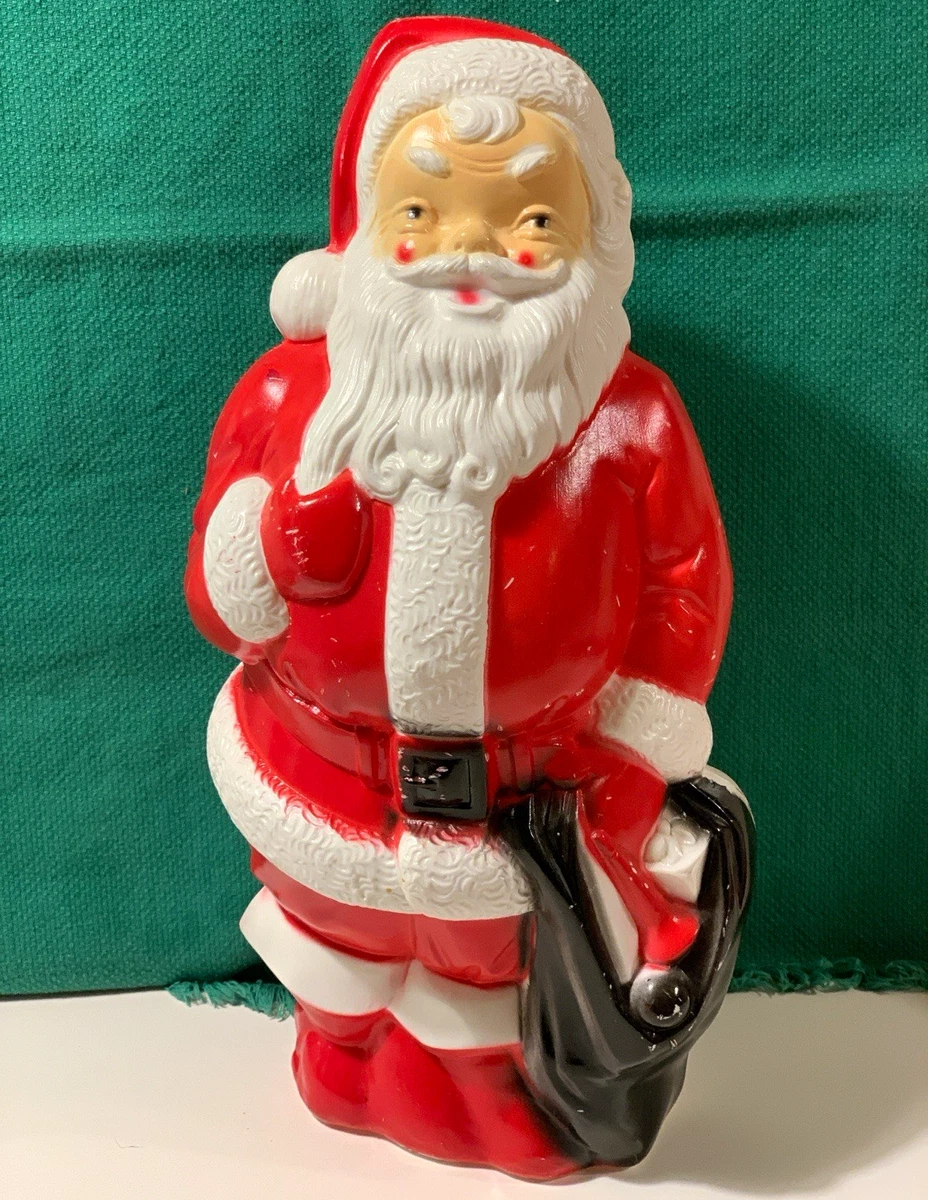 クリスマス ブローモールド ビンテージ サンタクロース 25+ Vintage Christmas Blow Mold Santa Figures (1946-1990) for sale