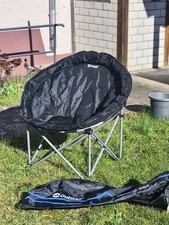 Outwell Casilda XL Faltstuhl, 97x61x90cm, schwarz Camping Stuhl Relax Sessel 