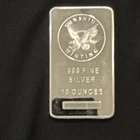 Sunshine Minting 10 Troy oz Silver Bar .999 Fine Bullion 10 oz .999 Silver Bar